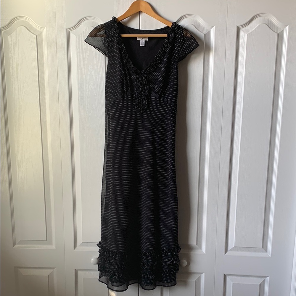 Ann Taylor Loft Black Dress